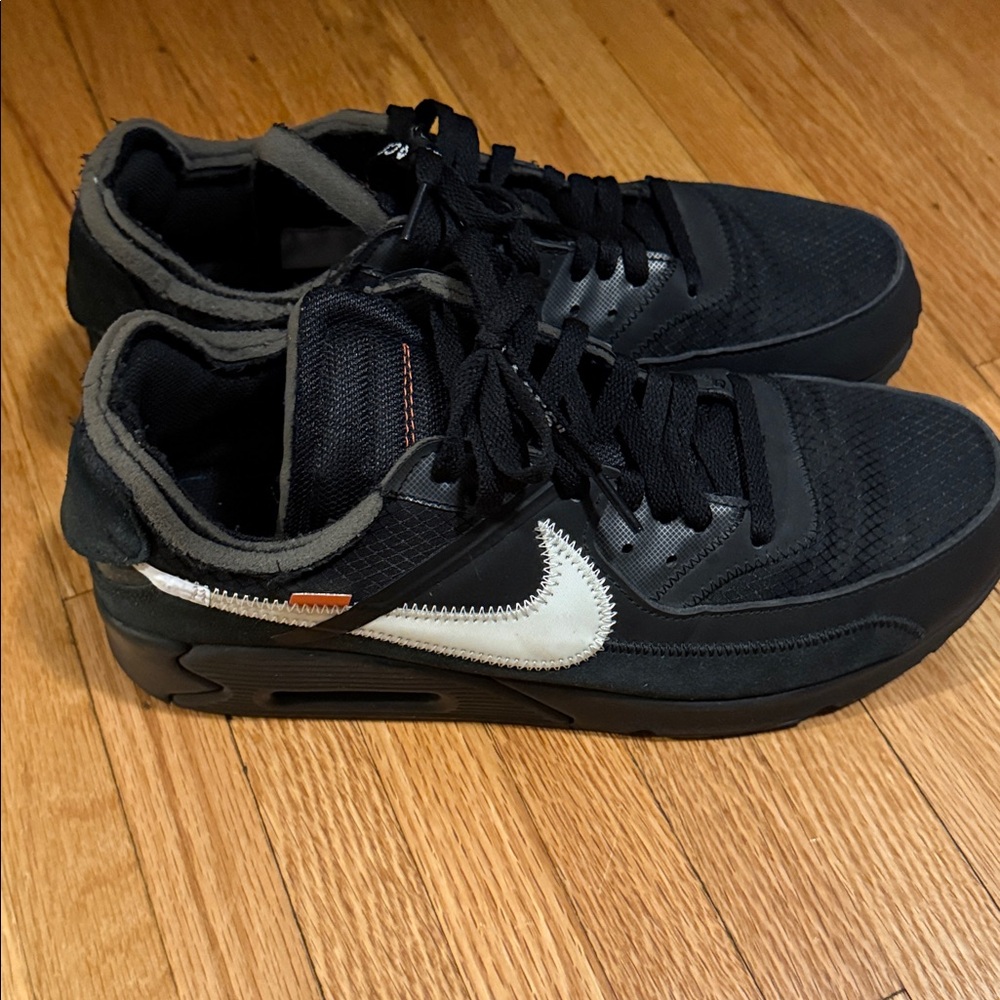 Nike Off White Air Max 90 Sneakers 11 - Picture 2 of 5